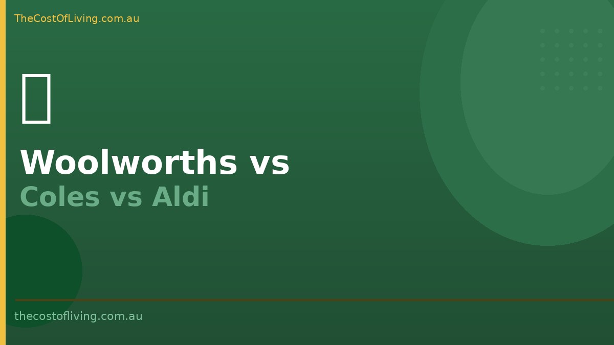 Woolworths vs Coles vs Aldi: Which Supermarket Is Cheapest in 2026?